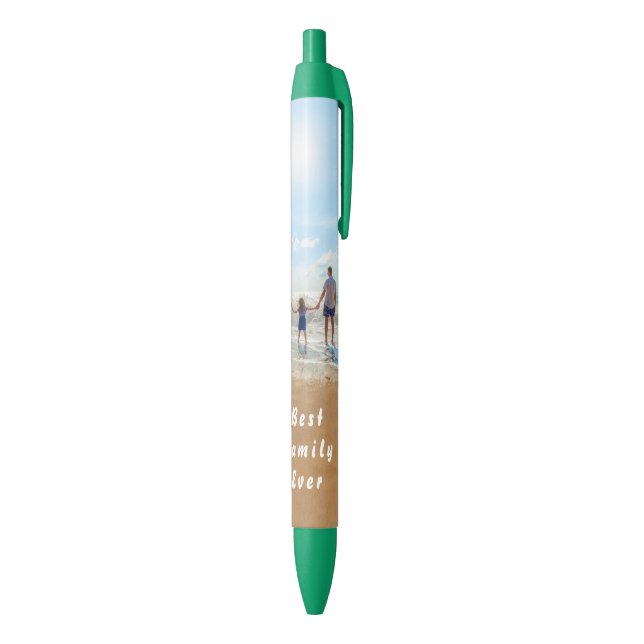Personnaliser votre stylo photo de famille Texte p (Bas (Vertical))