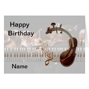 Personnalisez, carte d'orchestre