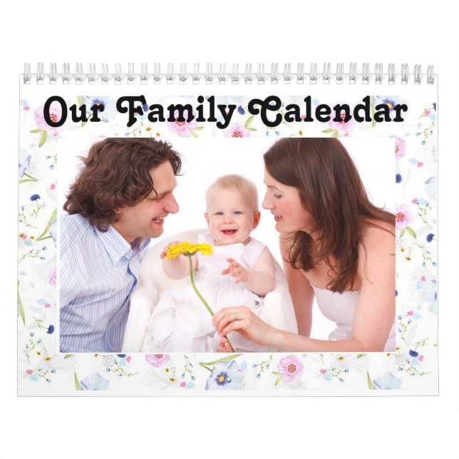 Personnalisez ce calendrier "Notre famille" (Protection)