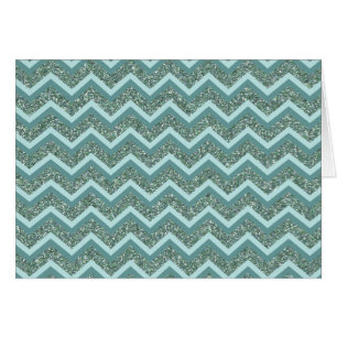 Personnalisez ce zigzag turquoise de parties