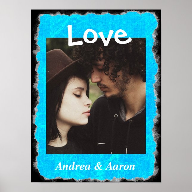 Personnalisez cette affiche "Amour" avec votre pho (Devant)