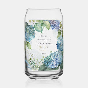Personnalisez Hydrangeas Bleus pour une Baby Showe