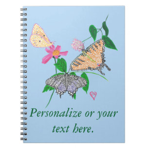 Personnalisez le Carnet Pointillisme à trois papil