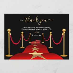 Personnalisez le carte de remerciements fait sur