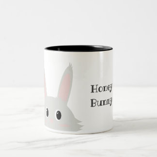 Personnalisez le lapin de miel mignon Mug