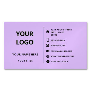 Personnalisez le logo de votre entreprise - Magnet