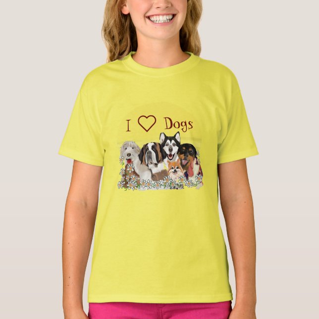 Personnalisez le T-shirt club de pack de chiens te (Devant)