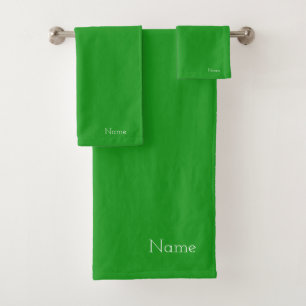 Personnalisez l'ensemble de serviettes de bain Eme