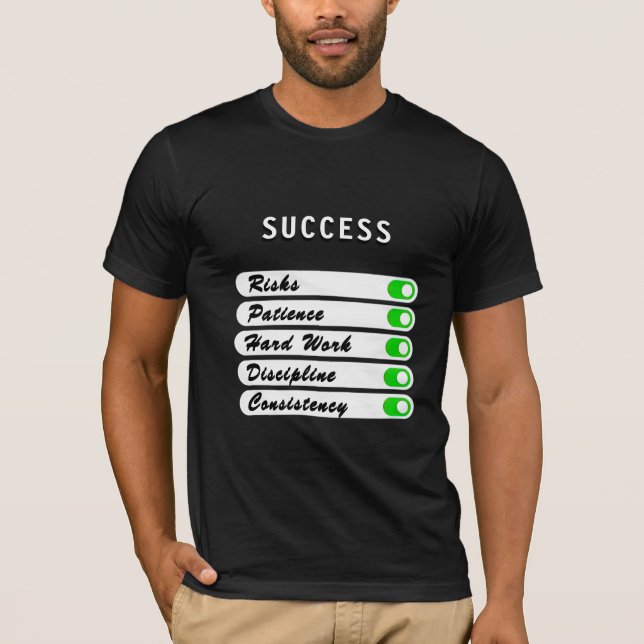 Personnalisez vos conditions de succès T-shirt (Devant)