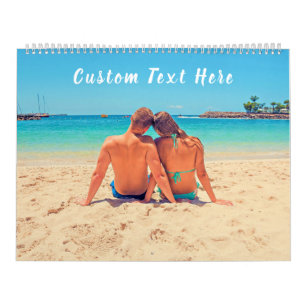 Personnalisez votre cadeau de calendrier photo ave