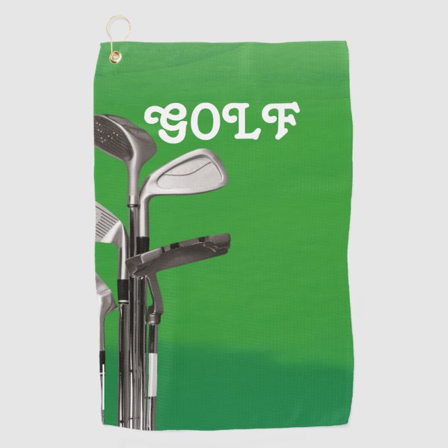 Personnalisez votre jeu de golf avec des serviette (Devant)