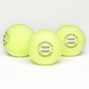 Personnalisez votre logo et texte Balles de tennis