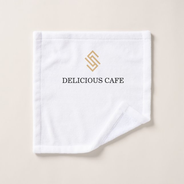 personnalisez votre marque avec logo (Gant de toilette)