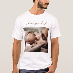 Personnalisez votre papa photo T-shirt cadeau avec
