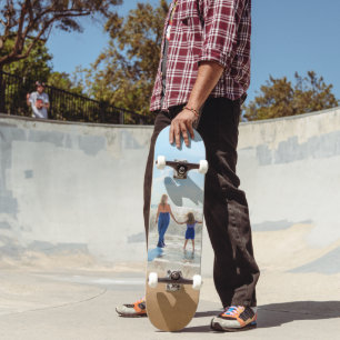 Personnalisez votre photo Skateboard cadeau person