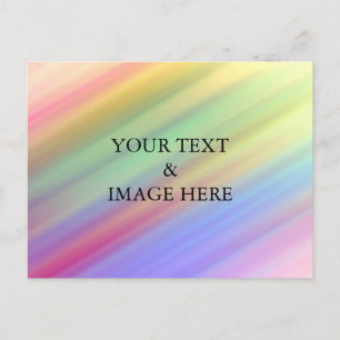Personnalisez votre propre carte postale photo et 