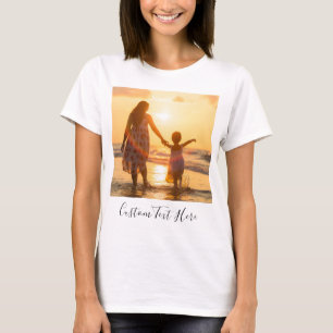 Personnalisez votre T-shirt photo avec texte