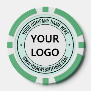 Personnalisez Votre Texte de Logo Entreprise Jeton