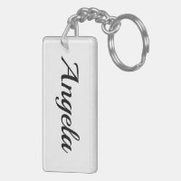 Personnalisierbar Vorname Angela schwarz weiß