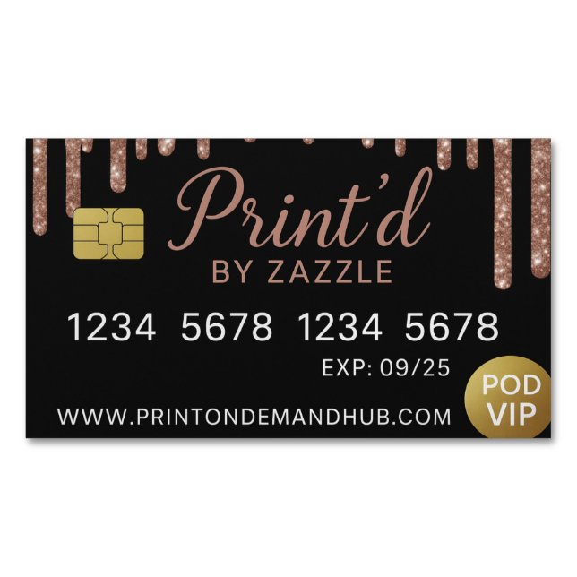 Personnalité carte de visite (devant)
