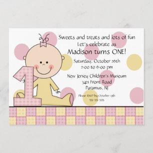 Personnalité de Stick Invitation de la fille 1er a