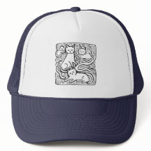Personne Chat Casquette