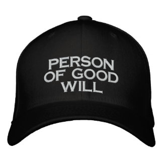 PERSONNE DE BONNE VOLONTÉ Casquette DE Baseball