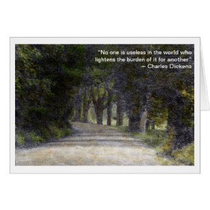 "Personne est seule" carte