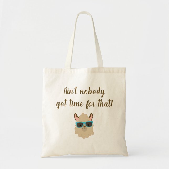 Personne n'a eu le temps pour ce Sac fourre-tout L (Devant)