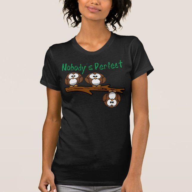 Personne T-shirt parfait de hibou (Devant)