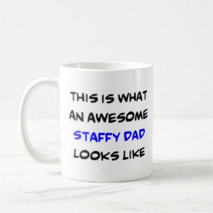personnel impressionnant tasse de café papa
