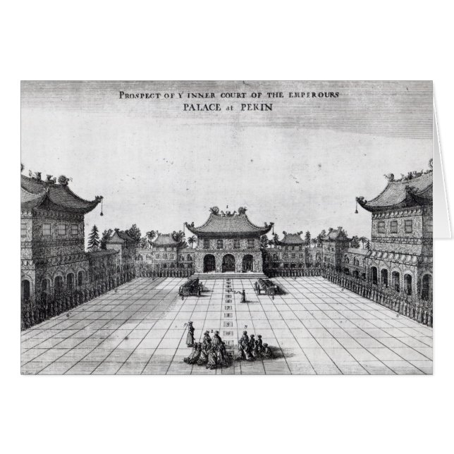 Perspective de la cour intérieure (Devant horizontal)