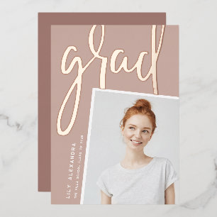 Perspective Foil   Faire-part d'obtention d'une li