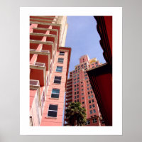 Perspective rose : Art Déco