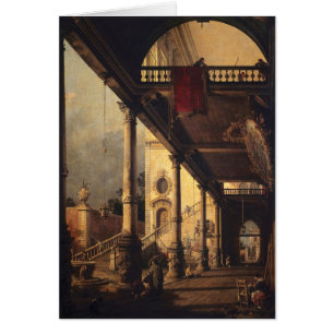 Perspective with a Portico