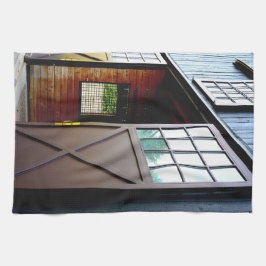 Perspektive der Barenttür Geschirrtuch