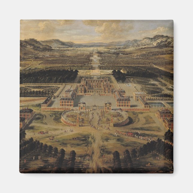 Perspektive des Schlosses Magnet (Vorne)