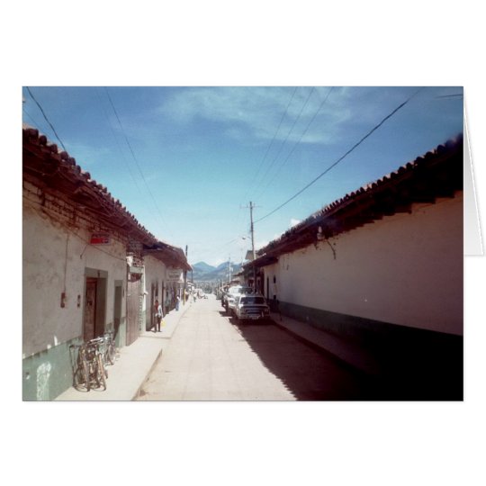 Perspektive einer Straße in Veracruz Karte