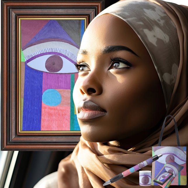 "Perspektive"  Jumbo-Tasse (Get the full “Perspective” collection at: https://bit.ly/SmartArtIIZazzle. )
