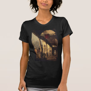Perspektive mit einem Portico T-Shirt