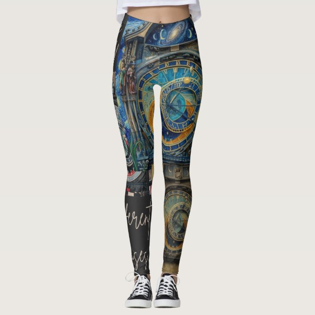 Perspektiven  leggings (Vorderseite)