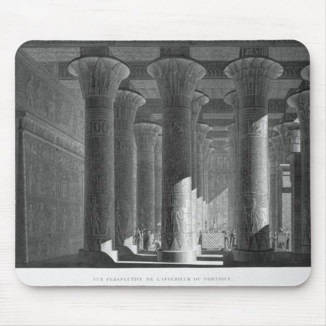 Perspektivenansicht des Porticoinnenraums, Esne Mousepad (Vorne)
