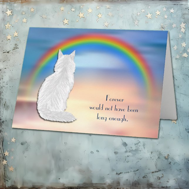 Perte de la carte de sympathie arc-en-ciel de chat (Créateur téléchargé)