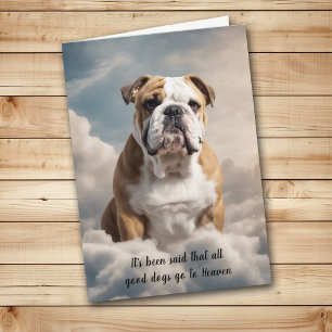 Perte de la carte de sympathie de Bulldog Heaven