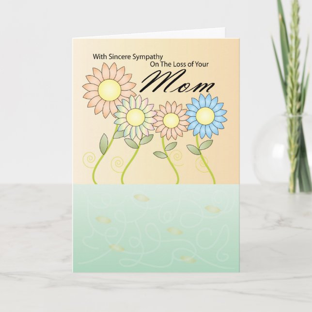 Perte de la carte de sympathie de maman (Devant)