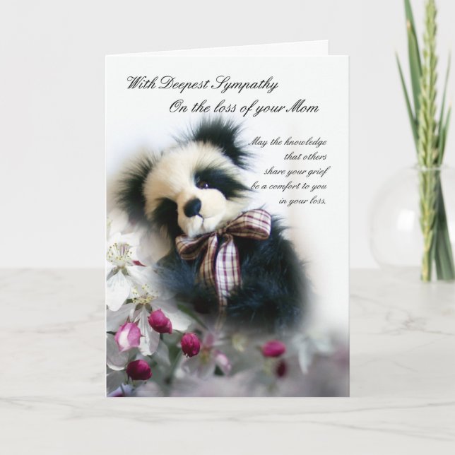 Perte de la carte de sympathie de maman (Devant)