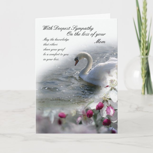 Perte de la carte de sympathie de maman (Devant)