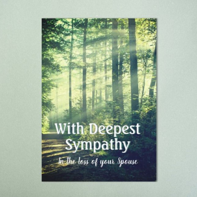 Perte De La Carte De Sympathie De Soin Du Conjoint (Créateur téléchargé)