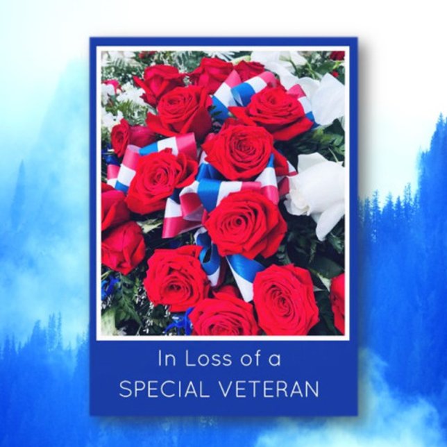 Perte d'une carte de sympathie spéciale pour vétér (Créateur téléchargé)