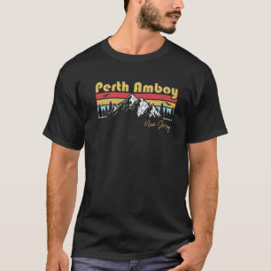 Perth Amboy New Jersey Roots Heimat Vintag Zuhause T-Shirt